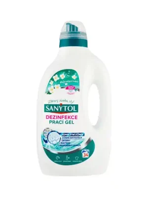 SANYTOL dezinfekční prací gel květinová svěžest 34PD/1,7l Výhodná Nabídka
