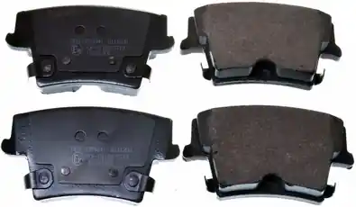 Sada brzdových destiček, kotoučová brzda DENCKERMANN B111200 Novinka