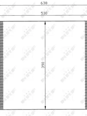 Oblíbený Kondenzátor, klimatizace NRF 35832