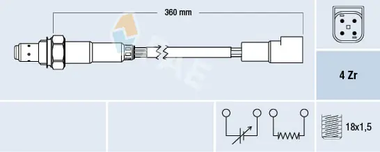 Lambda sonda FAE 77168 Kup Teď