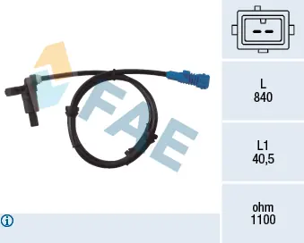 Snímač, počet otáček kol FAE 78022 Zlevněný