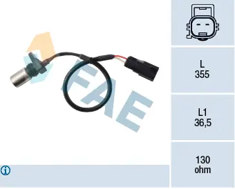 Generátor impulsů, klikový hřídel FAE 79410 Pouze Dnes