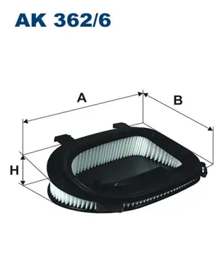 Vzduchový filtr FILTRON AK3626 Bezpečná Platba