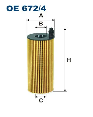 Nejprodávanější Olejový filtr FILTRON OE6724