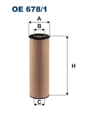 Olejový filtr FILTRON OE6781 Nová Kolekce