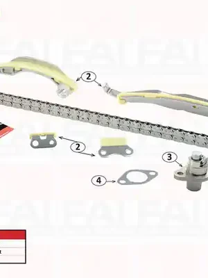 Novinka Sada rozvodového řetězu FAI AutoParts TCK40WO