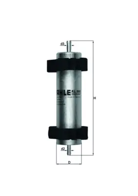 Palivový filtr MAHLE ORIGINAL KL660 Pouze Dnes
