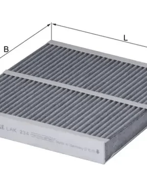 Super Cena Filtr, vzduch v interiéru MAHLE ORIGINAL LAK234