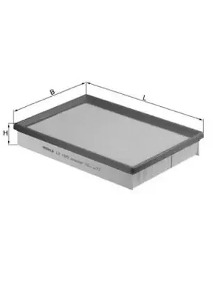 Vzduchový filtr MAHLE ORIGINAL LX1572 Nová Kolekce