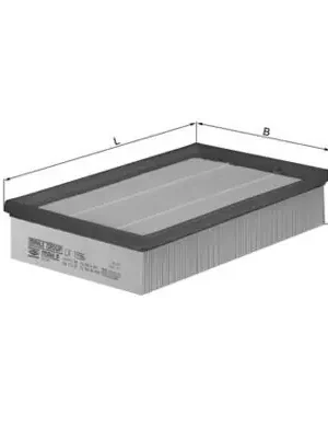 Levný Vzduchový filtr MAHLE ORIGINAL LX1596