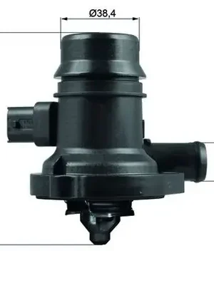 Ověřený Termostat, chladivo MAHLE ORIGINAL TM36103