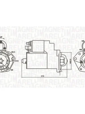 Startér MAGNETI MARELLI 063720880010 Přímo Od Výrobce