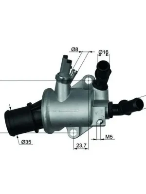 Cenově Výhodný Termostat, chladivo MAHLE TI 143 88