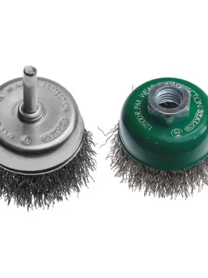 Drátěný kartáč čelní Ø60 mm, závit M14 1/100 - S-34524 Autentický