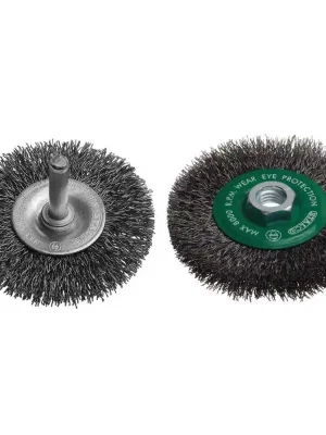 Drátěný kartáč kotoučový Ø60 mm, stopka Ø6 mm 1/15/270 - S-34424 Top Prodej
