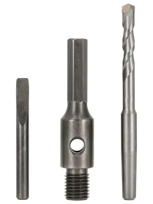 HEX adaptér+ vrták pro diamantový vykružovák 100 mm - S-70803 Doprava Zdarma