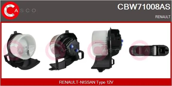Vnitřní ventilátor CASCO CBW71008AS Pouze Dnes
