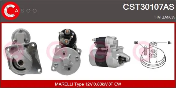 Startér CASCO CST30107AS Ověřený