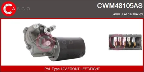 Motor stěračů CASCO CWM48105AS Originální
