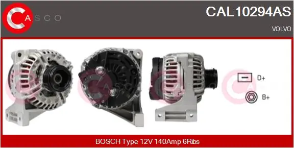 Generátor CASCO CAL10294AS Sezónní Sleva