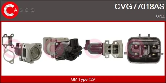 AGR-Ventil CASCO CVG77018AS Akce