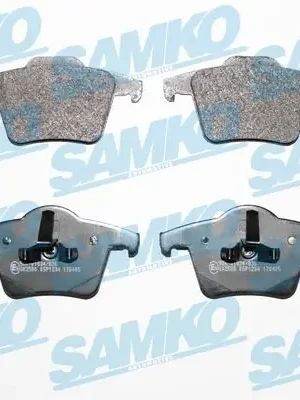Sada brzdových destiček, kotoučová brzda SAMKO 5SP1234 Nejlepší Volba