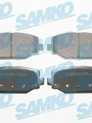 Sada brzdových destiček, kotoučová brzda SAMKO 5SP1747 Přímo Od Výrobce