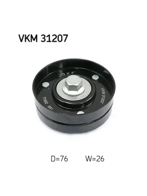Cenová Bomba Vratná/vodicí kladka, klínový žebrový řemen SKF VKM 31207