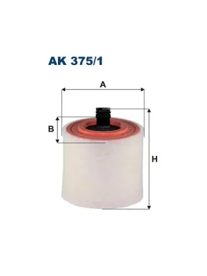 Časově Omezené Vzduchový filtr FILTRON AK 375/1