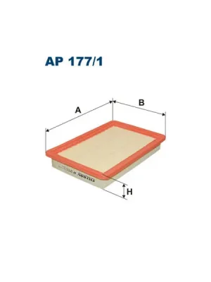 Vzduchový filtr FILTRON AP 177/1 Finální Výprodej