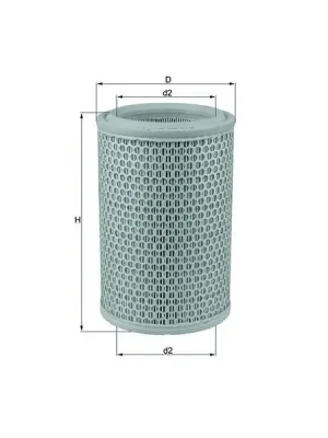 Vzduchový filtr KNECHT LX 660 Kup Teď