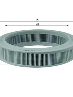 Expresní Doručení Vzduchový filtr MAHLE LX 108