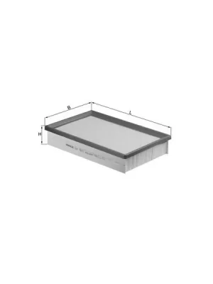 Oblíbený Vzduchový filtr MAHLE LX 1571
