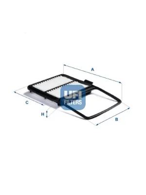 Vzduchový filtr UFI 30.A97.00 Sezónní Sleva