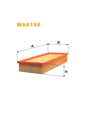 Vzduchový filtr WIX FILTERS WA6196 Značkový