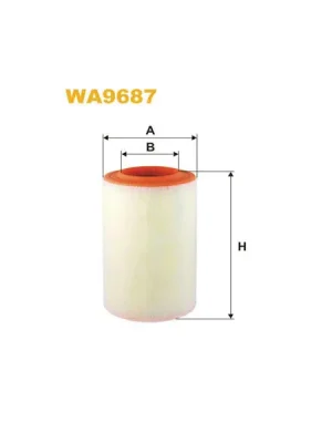 Vzduchový filtr WIX FILTERS WA9687 Ihned K Objednání