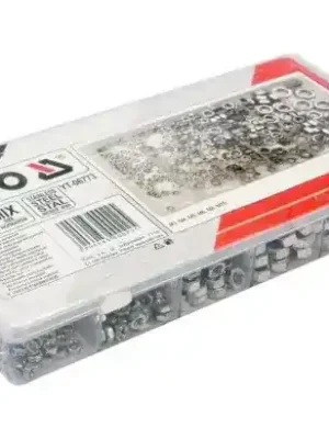 Výprodej Yato Metrické matice z nerezové oceli, sada 300 ks, mix velikostí YT-06773