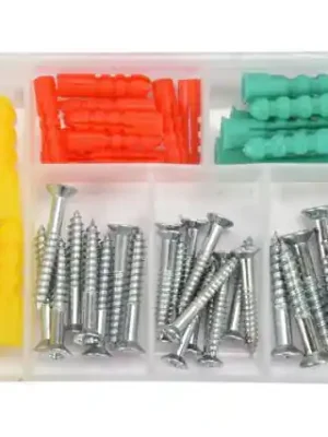 Nízká Cena Yato Sada šroubů a hmoždinek 52 Ks YT-36505