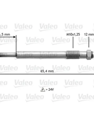 Žhavicí svíčka VALEO 345169 Omezená Nabídka
