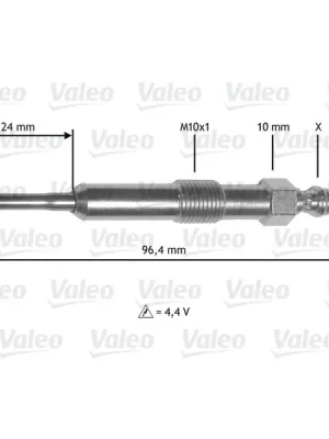 Sleva Žhavicí svíčka VALEO 345171