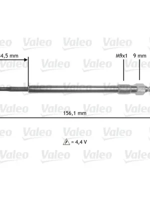 Sleva Žhavicí svíčka VALEO 345218